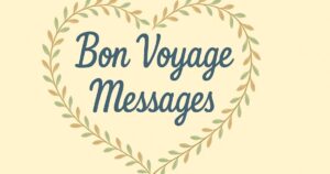 Bon Voyage Messages