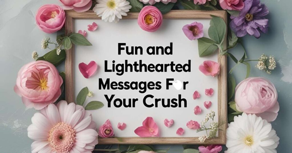 Fun and Lighthearted Messages for Your Crush