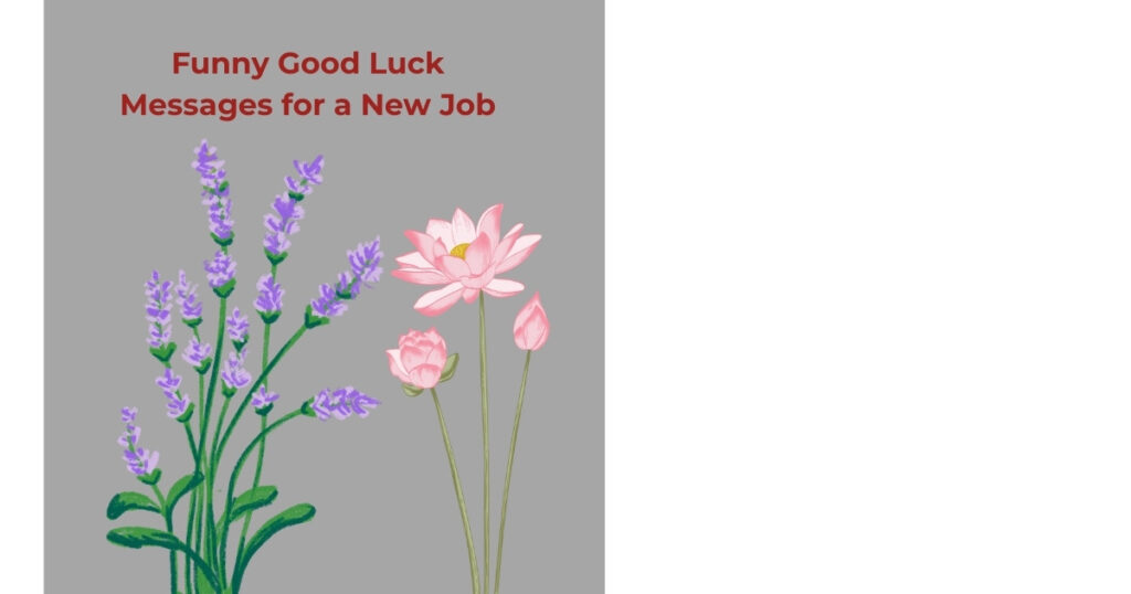 Funny Good Luck Messages for a New Job