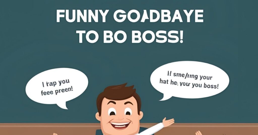 Funny Goodbye Messages to Boss