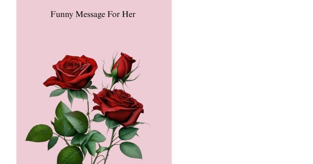Funny Message For Her