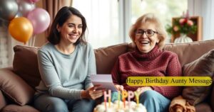 Happy Birthday Aunty Message