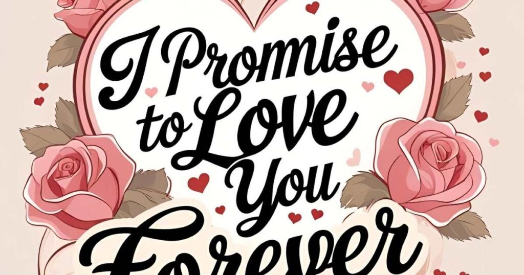 I Promise to Love You Forever Quotes for Him