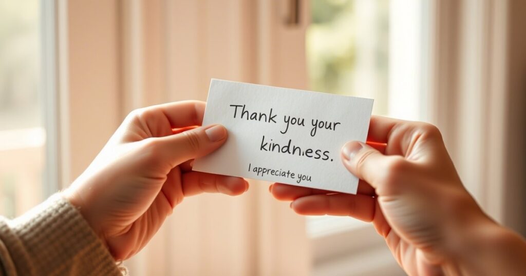 Short Appreciation Messages for Support