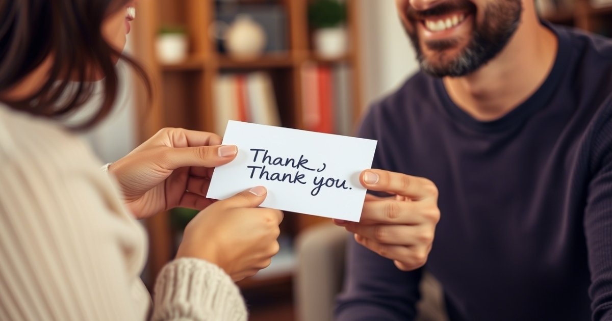 Appreciation Message For Him