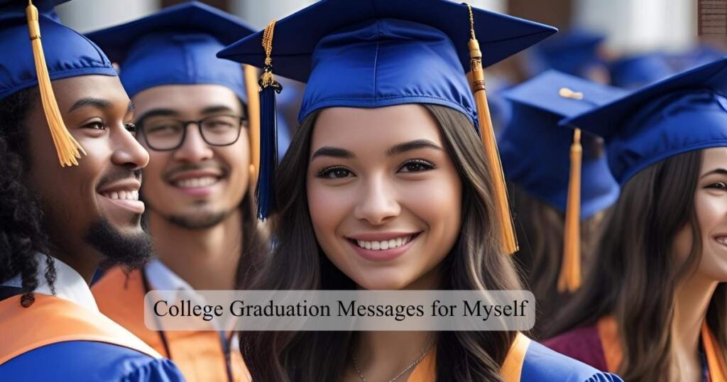 College Graduation Messages for Myself
