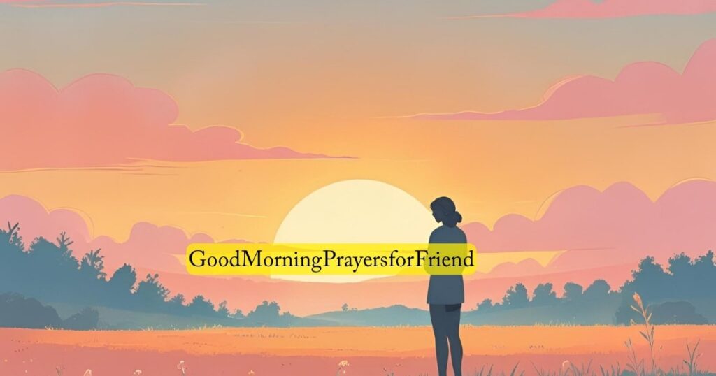 Good Morning Prayers for Friend