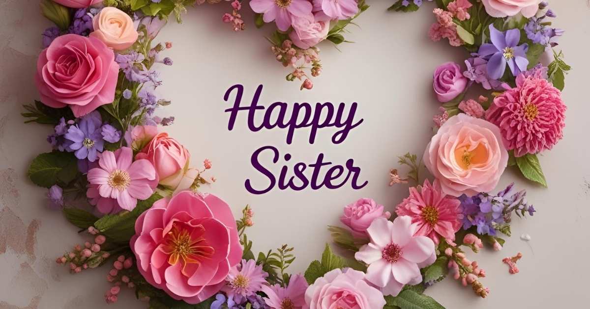 Heart touching message for my sister