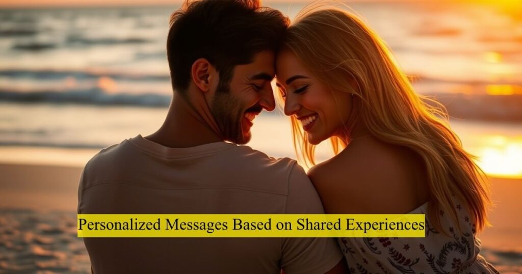 Personalized Messages Based on Shared Experiences