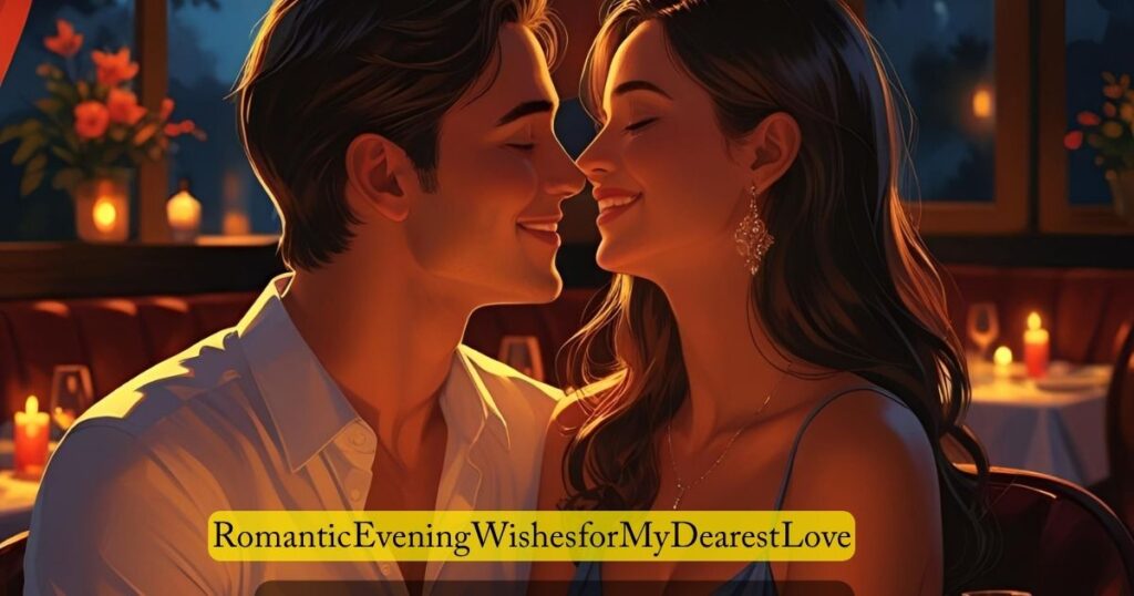 Romantic Evening Wishes for My Dearest Love