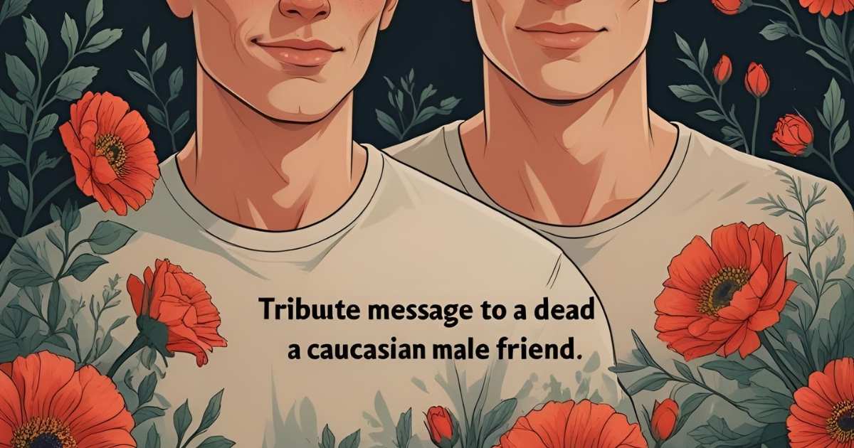 Tribute Message To a Dead Friend