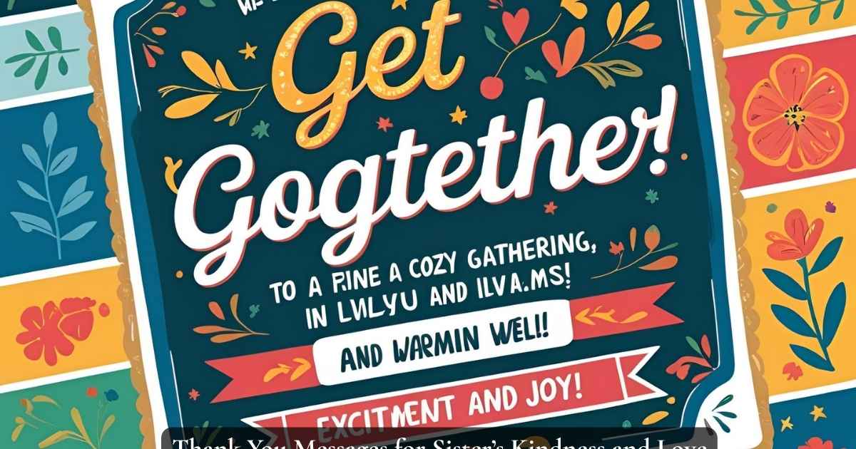 get together invitation message